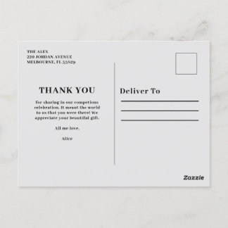 Vykort Tack och gratulationer