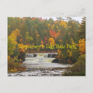 vykort, Tahquamenon Falls State Park, Michigan Vykort