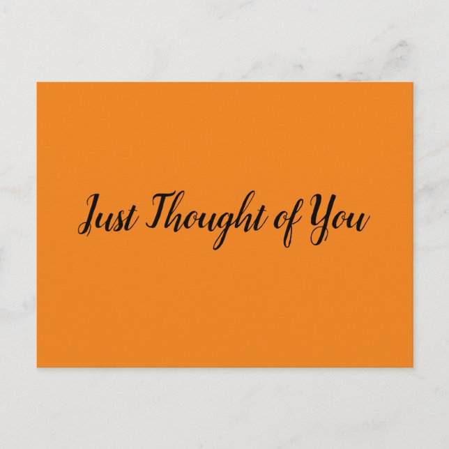 Vykort - tänka: Förändring är bra. (Framsida)