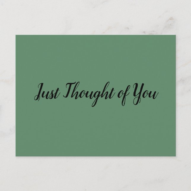 Vykort - tänka på att be om din styrka (Framsida)