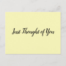 Vykort - Tankar: Sväng och kan inte sluta.