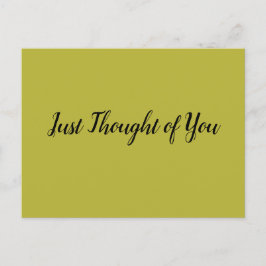 Vykort - Tanke: Fred.