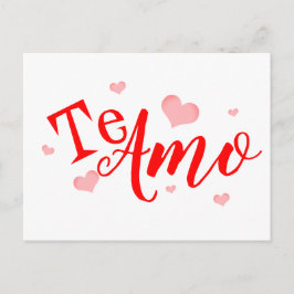 Vykort - Te Amo