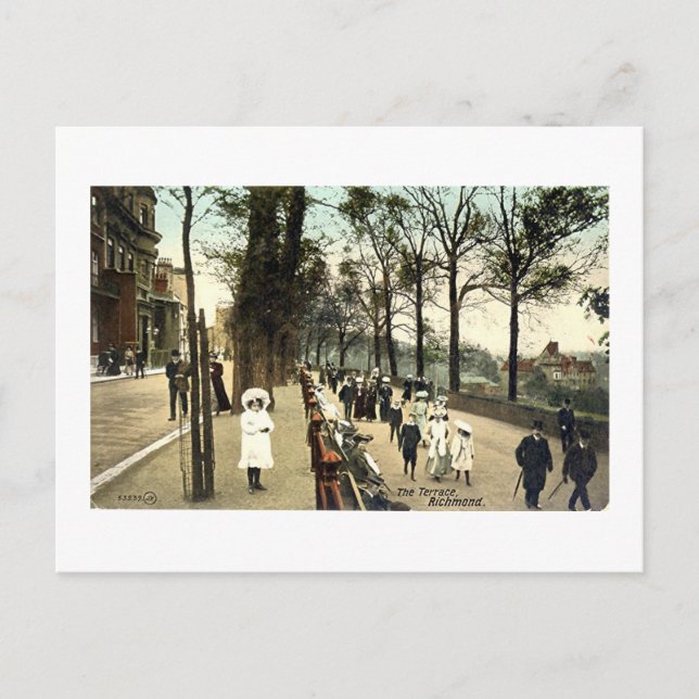 vykort, Terrace, Richmond, Surrey Vykort (Framsida)