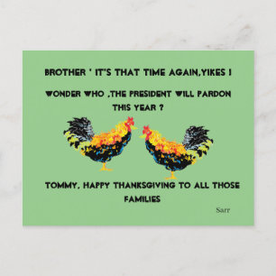 vykort: Thanksgiving-vykort Vykort