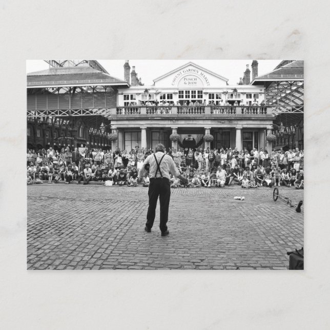 vykort "The Clown" (Framsida)