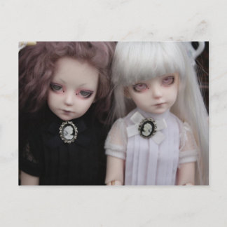 vykort Thora och Rune sida vid sida