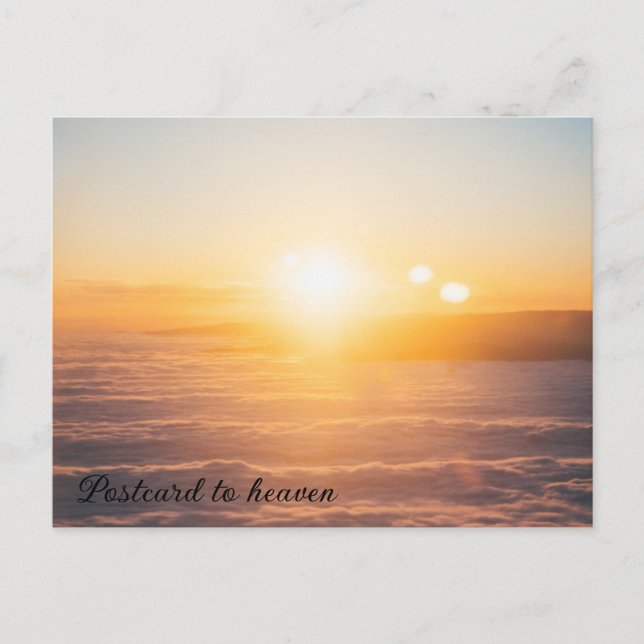 Vykort till himlen (Framsida)