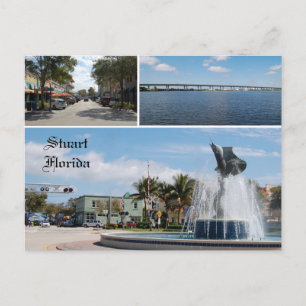 vykort till Stuart Florida, Sailfish Capital