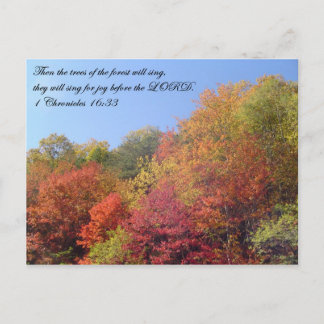 Vykort: Trädsjunga Vykort