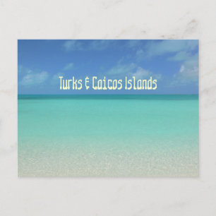 vykort: "TURKS & CAICOS ÖARNA" Vykort
