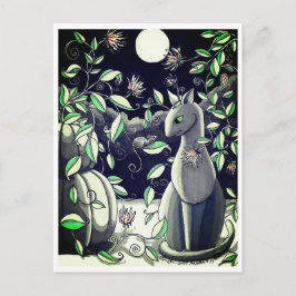 vykort: Tyst konversation mellan vänner Vykort