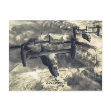 vykort V-22 Osprey