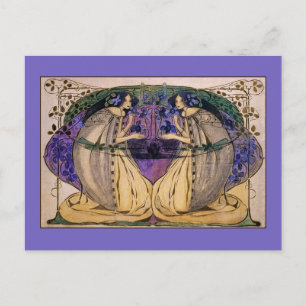 vykort: Vår av Frances Macdonald Vykort