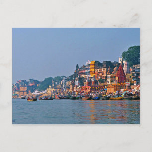 vykort Varanasi, Indien