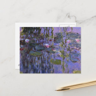 vykort - Vatten Lillies