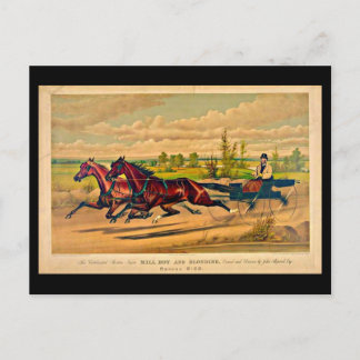 vykort-Vintage Boston Artwork-41 Vykort