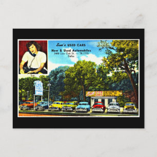 vykort-Vintage Dallas Artwork-18 Vykort