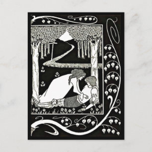 vykort-Vintage Illustration-Aubrey Beardsley 23 Vykort