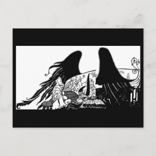 vykort-Vintage Illustration-Aubrey Beardsley 24 Vykort