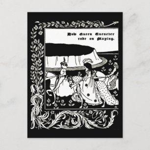 vykort-Vintage Illustration-Aubrey Beardsley 37 Vykort