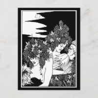 vykort-Vintage Illustration-Aubrey Beardsley 41