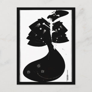 vykort-Vintage Illustration-Aubrey Beardsley 42 Vykort