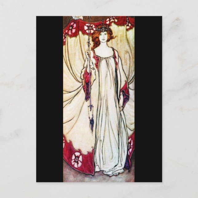 vykort-Vintage Illustration-Rackham 28 Vykort (Framsida)