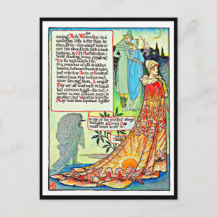 vykort-Vintage Illustration-Walter Crane 25 Vykort
