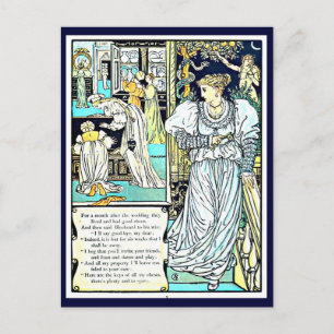 vykort-Vintage Illustration-Walter Crane 43 Vykort
