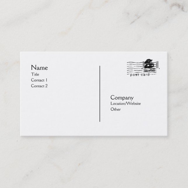 Vykort Visitkort (Framsida)