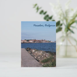 vykort - vy från Nessebar, Bulgarien
