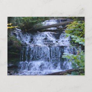 vykort/Wagner Falls Michigan Vykort