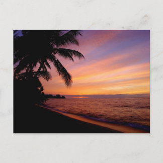 vykort - Waialua Sunset