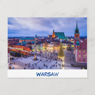 Vykort Warszawa