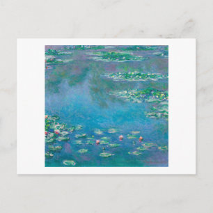 VYKORT: ’WATERLILILILIES’ BY MONET VYKORT