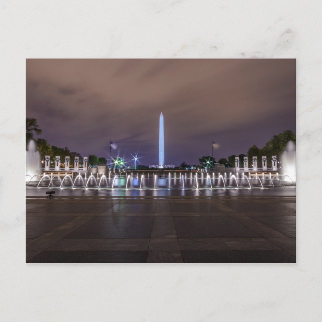 Vykort World War II Memorial - Washington D.C. (Framsida)