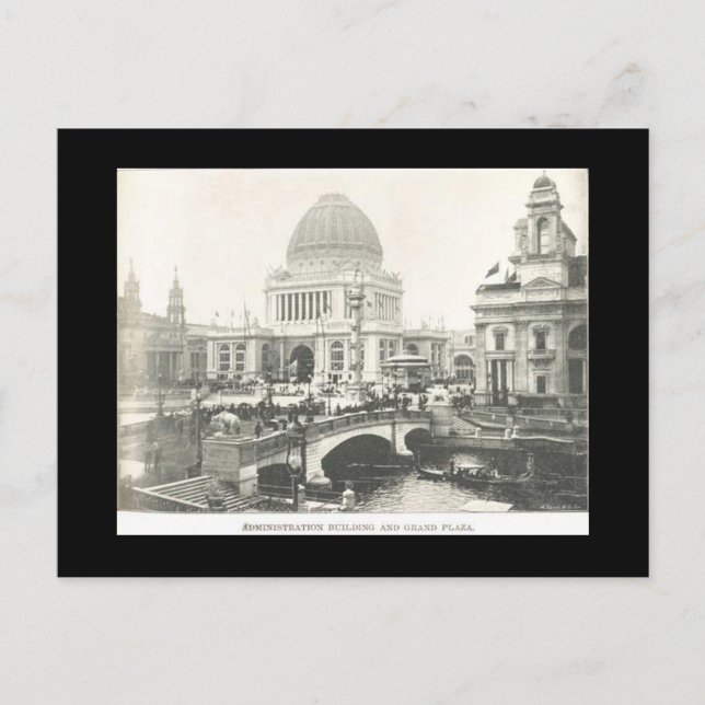 Vykort-World's Fair Administration and Grand-Grand Vykort (Framsida)