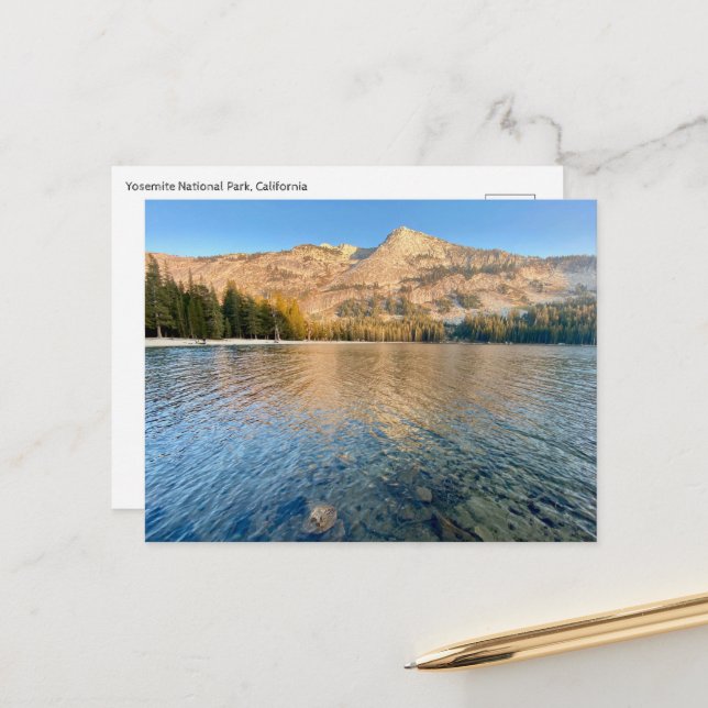 vykort - Yosemite National Park, Kalifornien (Fram/Back In Situ)