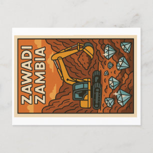 vykort - Zawadi Zambia