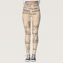 Vykortdamasker Leggings