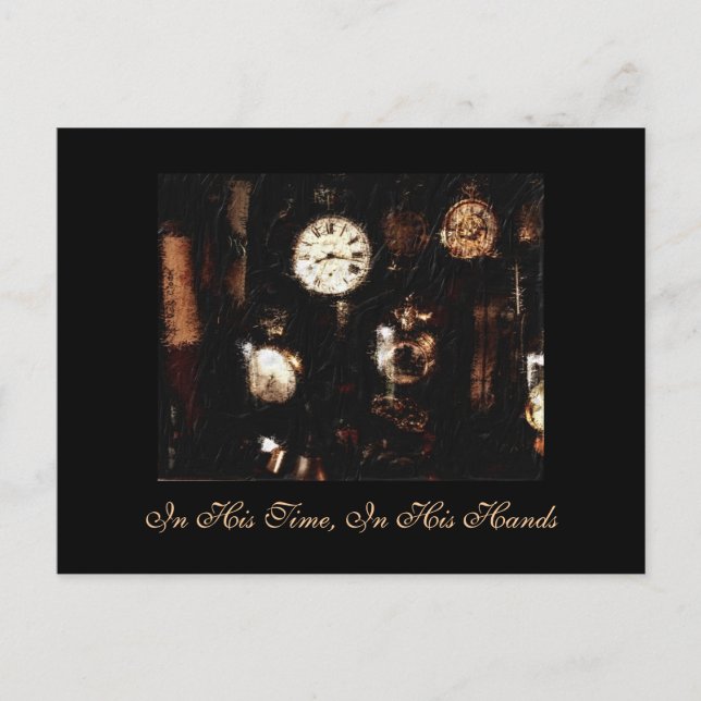 Vykortet av tar tid på och rovasamlingen vykort (Framsida)