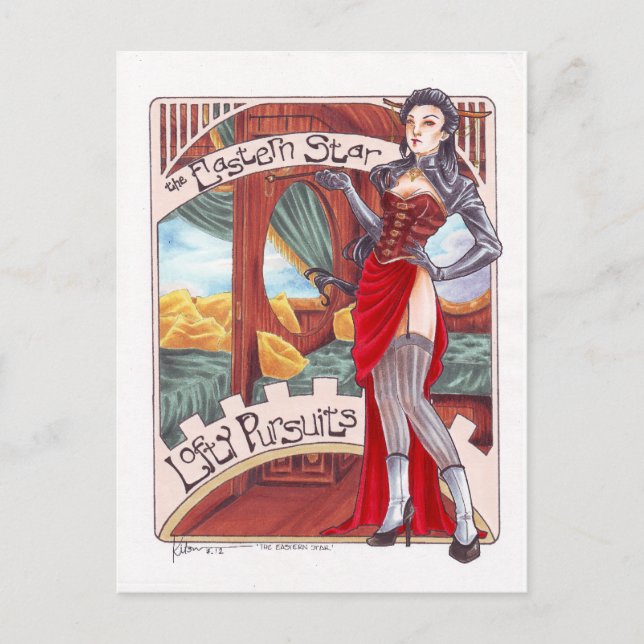 vykortet Östra Star Vykort (Framsida)