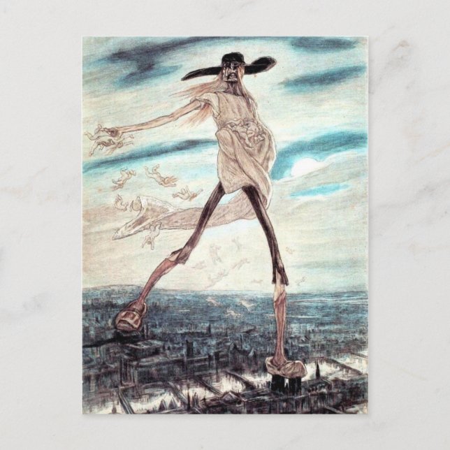 vykortet Satanic Satan Swing Tares Vykort (Framsida)