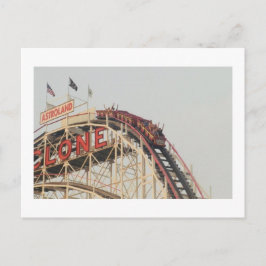 vykortet "The View from the Top" (Coney Is., NY) Vykort