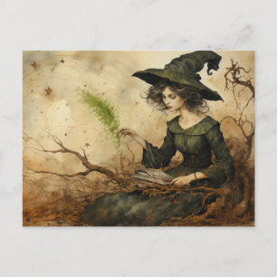 vykortet Witch Vykort