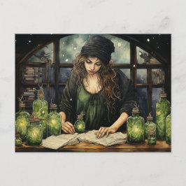 vykortet Witch Vykort