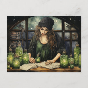 vykortet Witch Vykort