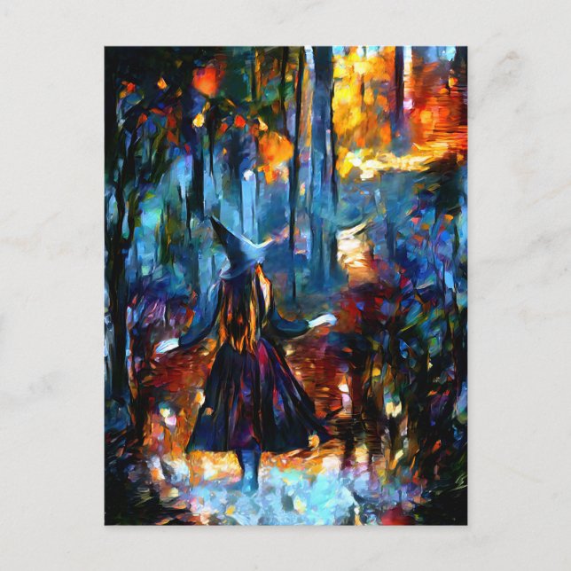 vykortet Witch Vykort (Framsida)