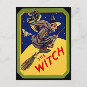 vykortet Witch Vykort